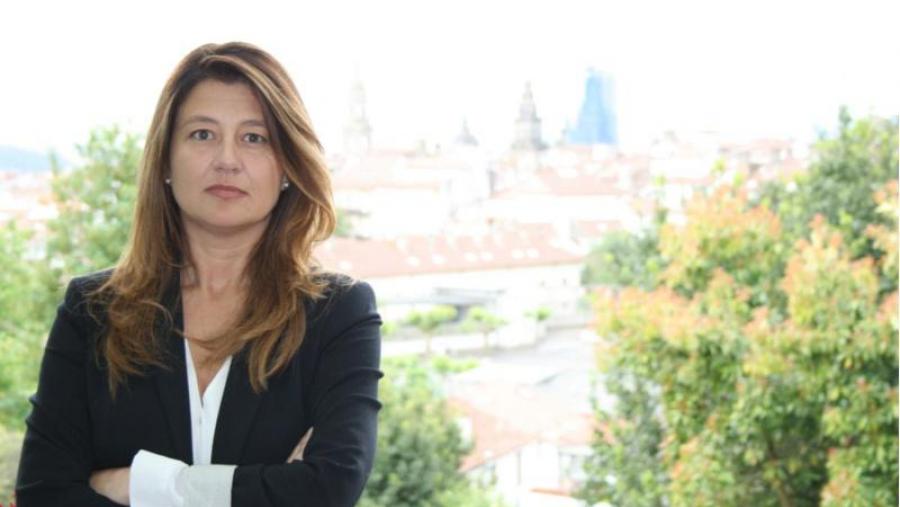 Mónica López Golán defendeu a primeira tese sobre en Galicia Mónica López Golán defendeu a primeira tese sobre en Galicia