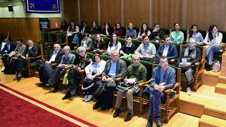 Parte da comunidade de Ciencias da Educación asistiu ao evento. FOTO: Santi Alvite Parte da comunidade de Ciencias da Educación asistiu ao evento. FOTO: Santi Alvite