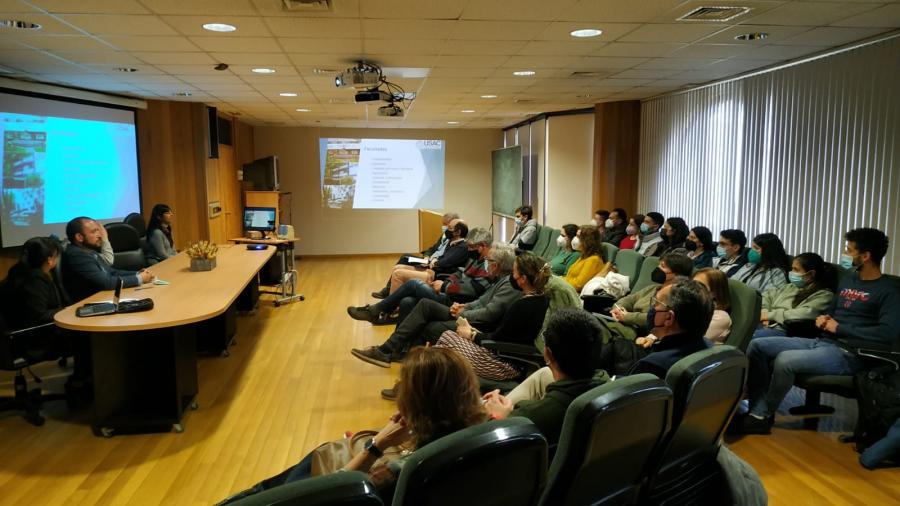 Xoranda de intercambio científico celebrada na EPS de Enxeñaría Xoranda de intercambio científico celebrada na EPS de Enxeñaría