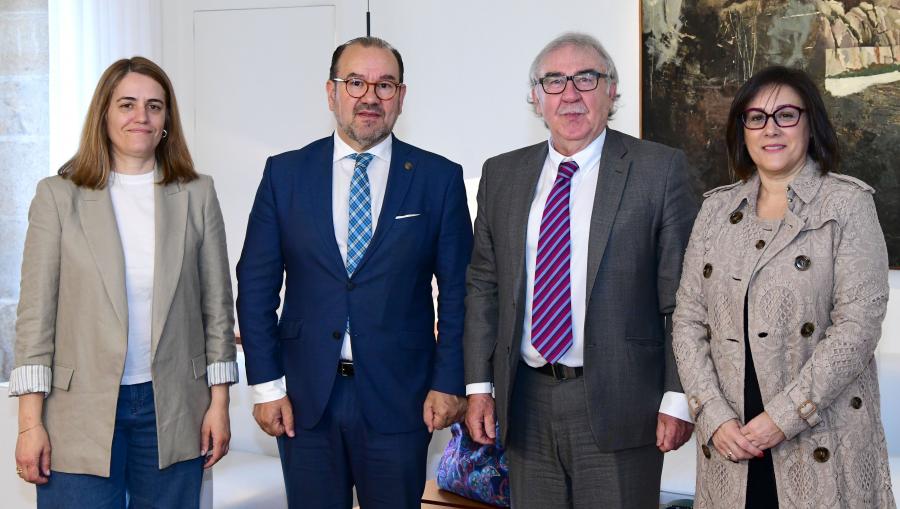 De esquerda a dereita, Erika Jaraiz, Antonio López, Juan Montabes e Nieves Lagares. Foto: Santi Alvite De esquerda a dereita, Erika Jaraiz, Antonio López, Juan Montabes e Nieves Lagares. Foto: Santi Alvite