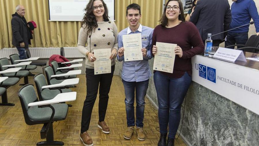 Miguel Cavadas, Paula Antía rey e Laura Camino gañaron esta primeira edición do certame (Foto: Luis Lorenzo) Miguel Cavadas, Paula Antía rey e Laura Camino gañaron esta primeira edición do certame (Foto: Luis Lorenzo)