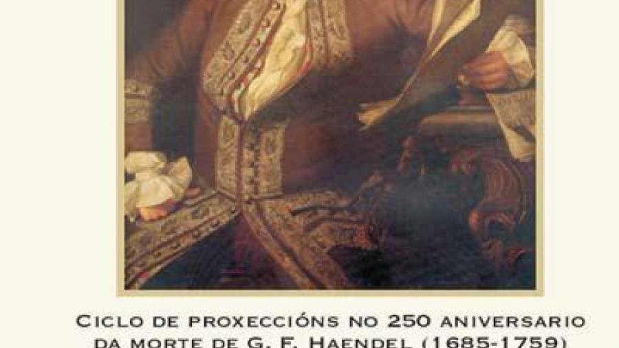 Cartel do ciclo Catro visións de Haendel Cartel do ciclo Catro visións de Haendel