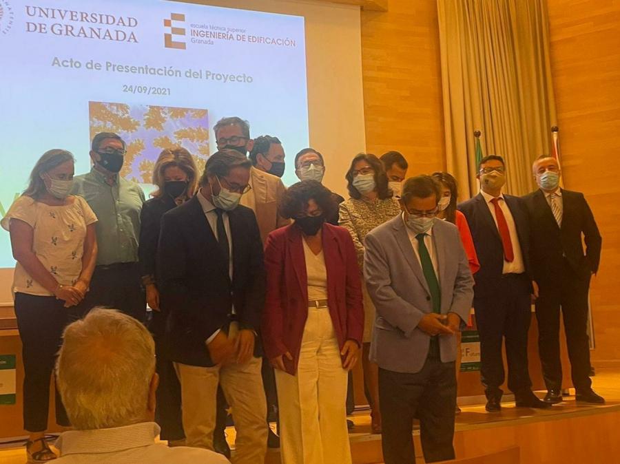 Representantes dos socios implicados no Life Madeira para o futuro, na Universidade de Granada Representantes dos socios implicados no Life Madeira para o futuro, na Universidade de Granada