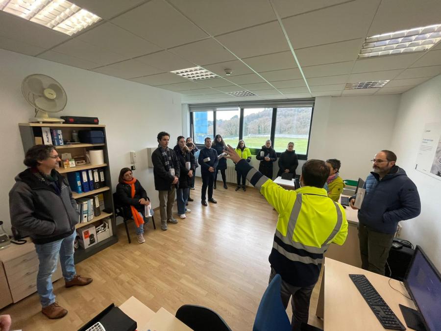 Socios do proxecto I-ReWater, nas instalacións da EDAR e da ETAP do Concello de Lugo Socios do proxecto I-ReWater, nas instalacións da EDAR e da ETAP do Concello de Lugo