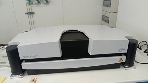 Bruker Skyscan 1272 X-ray microtomograph