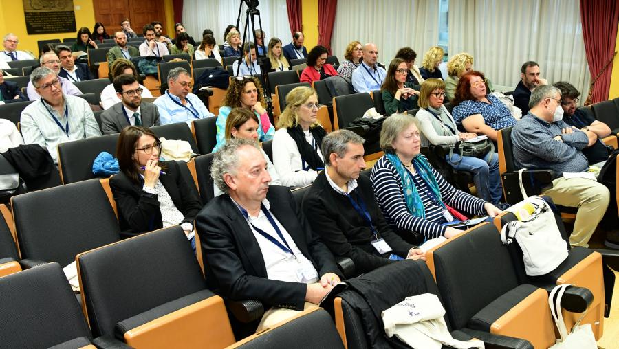 No encontro analízase o desafío das universidades na protección de datos ante os retos da Intelixencia Artificial e da ciberseguridade. Foto: Santi Alvite No encontro analízase o desafío das universidades na protección de datos ante os retos da Intelixencia Artificial e da ciberseguridade. Foto: Santi Alvite