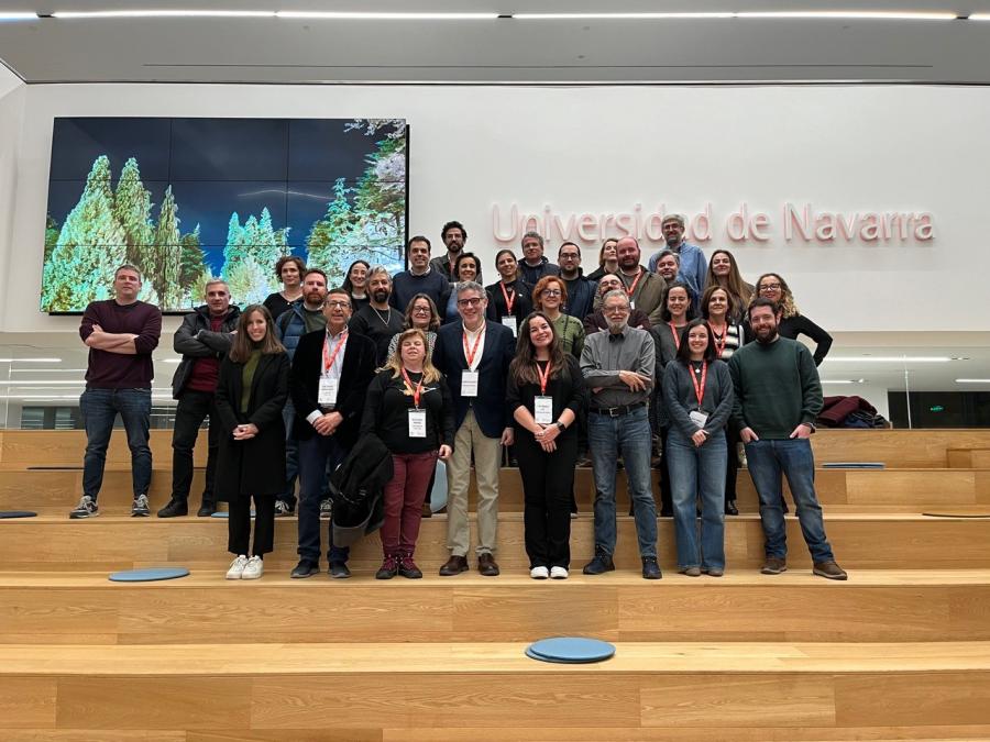 Foto de familia das persoas integrantes do proxecto Foto de familia das persoas integrantes do proxecto