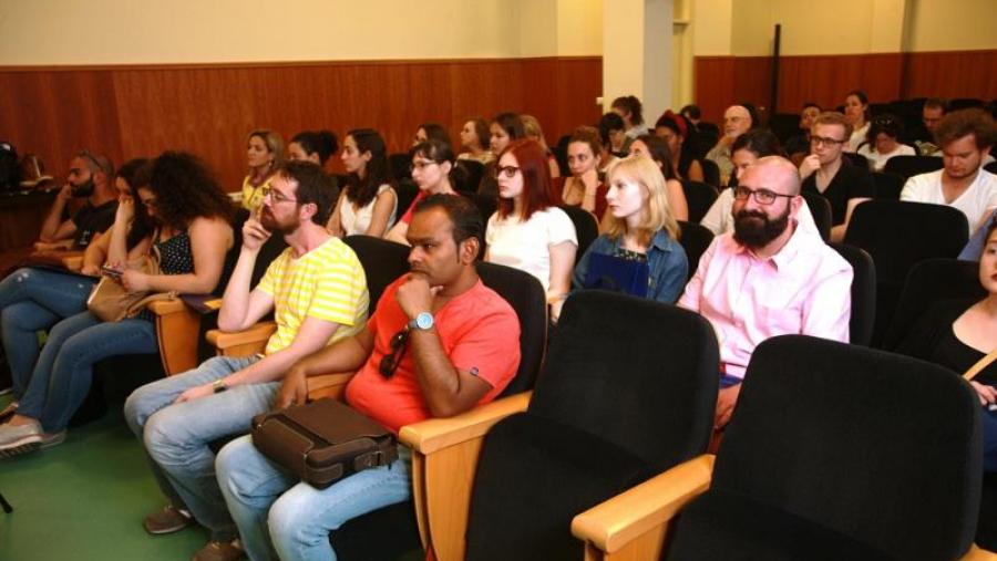 O alumnado, neste edición, procede dunha vintena de países. Foto: Servimav-USC O alumnado, neste edición, procede dunha vintena de países. Foto: Servimav-USC