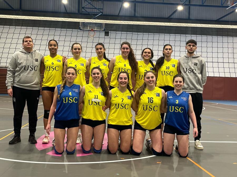 Equipo de volei femenino da USC Equipo de volei femenino da USC