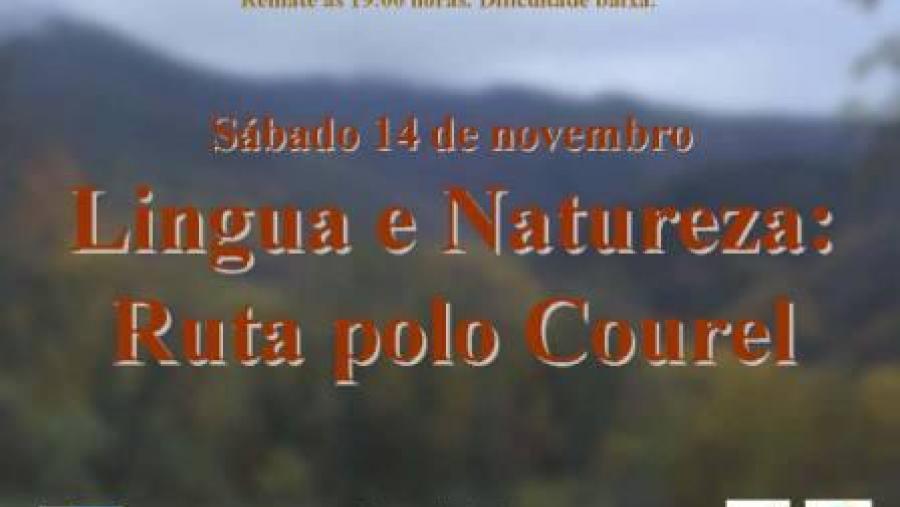 Cartaz da ruta pola Courel Cartaz da ruta pola Courel