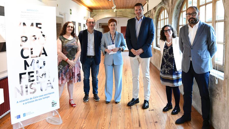 O acto inaugural presidiuno a vicerreitora de Estudantes e Cultura, Pilar Murias Fernández. Foto: Santi Alvite O acto inaugural presidiuno a vicerreitora de Estudantes e Cultura, Pilar Murias Fernández. Foto: Santi Alvite