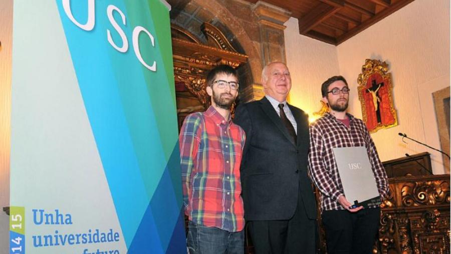 Daniel Candal recolleu o premio do Concurso Ideas e Manuel Magán foi o accésit Daniel Candal recolleu o premio do Concurso Ideas e Manuel Magán foi o accésit