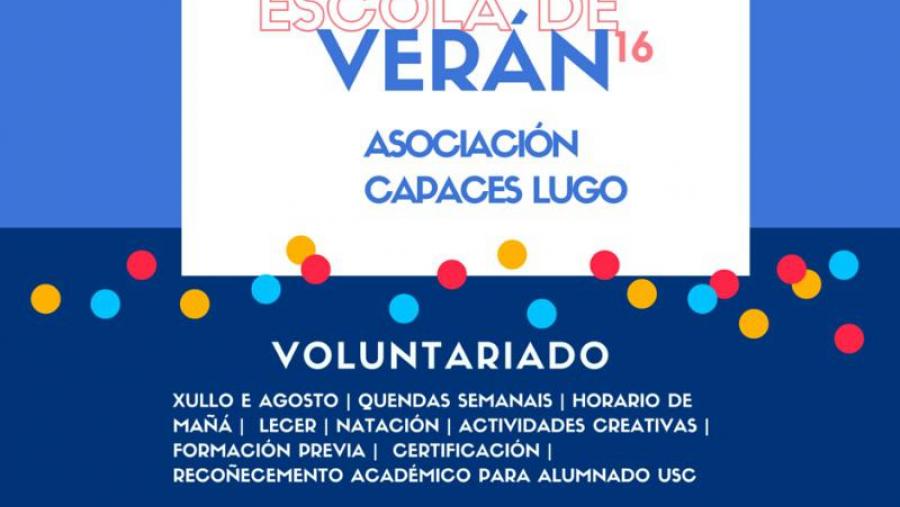 Cartaz da escola Voluntariado Campus Terra Verán 2016 Cartaz da escola Voluntariado Campus Terra Verán 2016