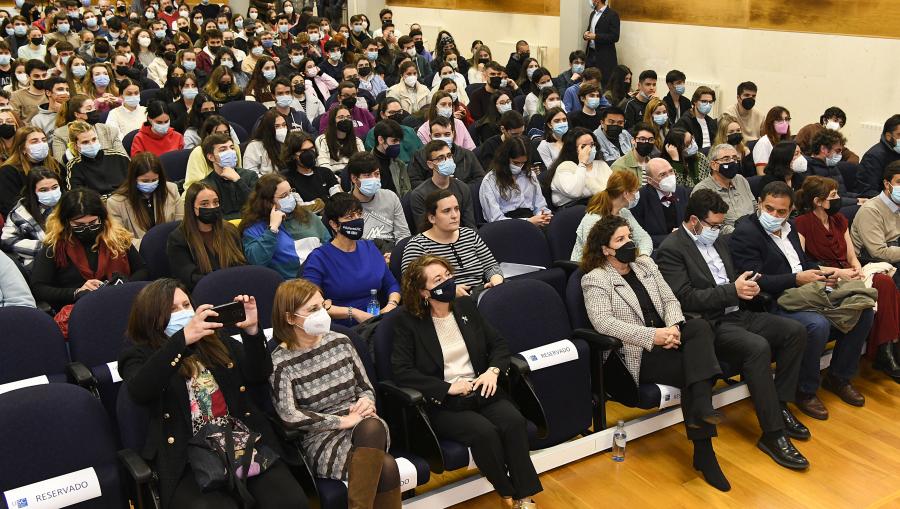 Público asistente ao acto. FOTO: Santi Alvite Público asistente ao acto. FOTO: Santi Alvite