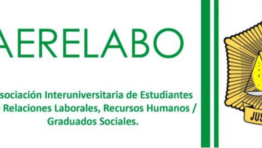 Logo da Asociación Interuniversitaria de Estudantes de Relacións Laborais, Recursos Humanos e Graduados Sociais (Aerelabo) Logo da Asociación Interuniversitaria de Estudantes de Relacións Laborais, Recursos Humanos e Graduados Sociais (Aerelabo)