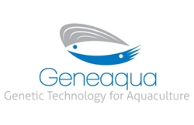 Logotipo de Geneaqua Genetic Technology for Aquaculture