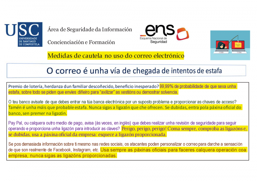 Gangas, premios de lotería, presuntas revisión de seguridade? ESTAFAS Gangas, premios de lotería, presuntas revisión de seguridade? ESTAFAS