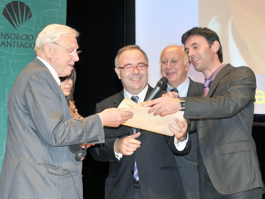 Entrega do Premio Fonseca a Sir David Frederick Attenborough Entrega do Premio Fonseca a Sir David Frederick Attenborough