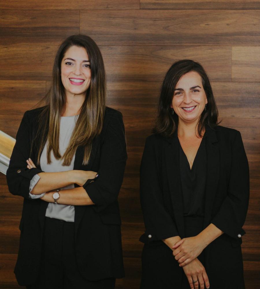 Abi Vázquez e María de la Fuente. FOTO: RAGC Abi Vázquez e María de la Fuente. FOTO: RAGC