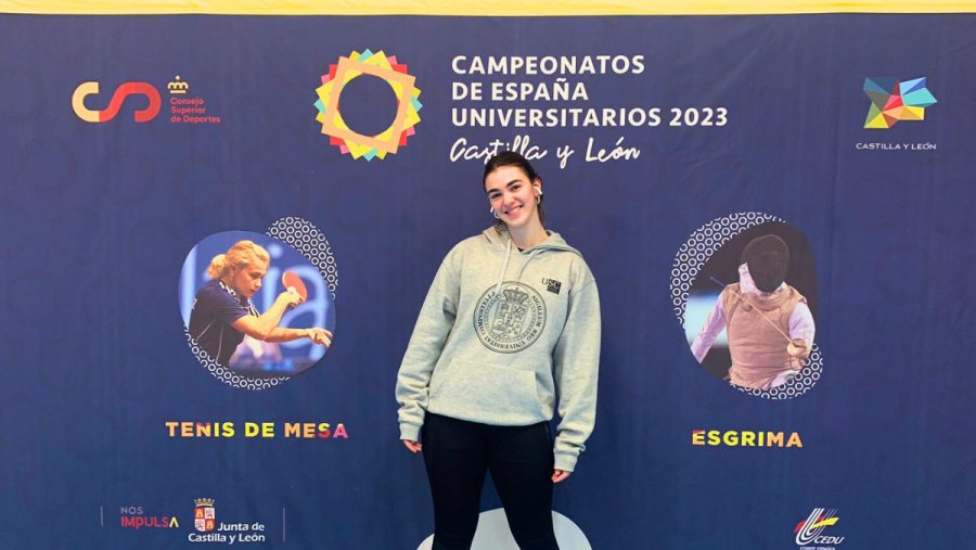 Esgrimista da USC Esgrimista da USC