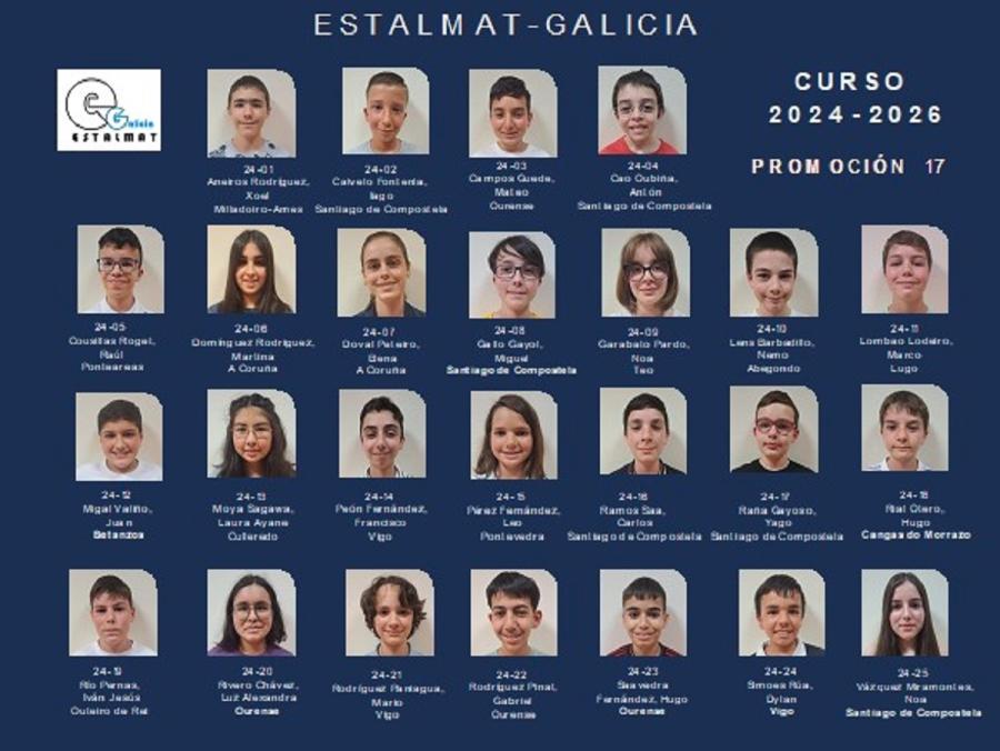 Orla da 17ª promoción de Estalmat Orla da 17ª promoción de Estalmat