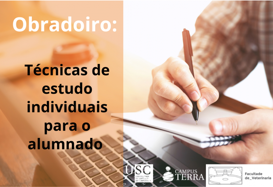 Cartaz do obradoiro de técnicas de estudo Cartaz do obradoiro de técnicas de estudo