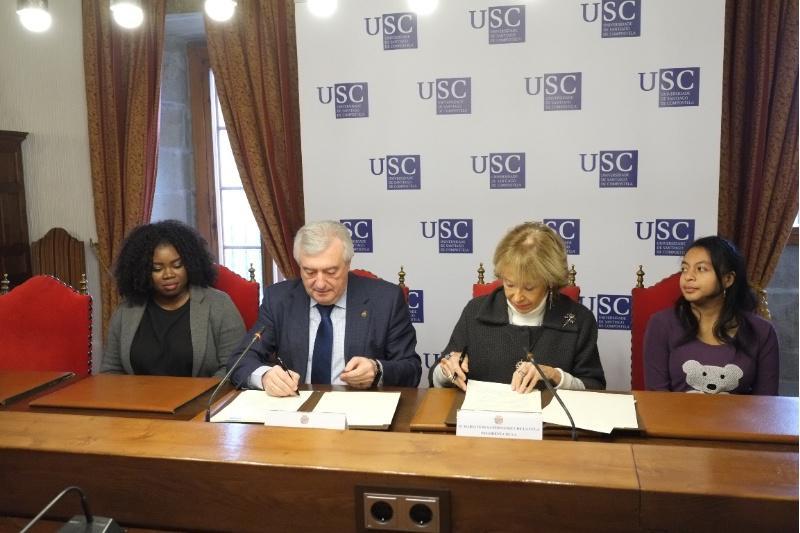 A USC a Fundación Mujeres por África colaborarán en proxectos conxuntos a prol do desenvolvemento do continente africano A USC a Fundación Mujeres por África colaborarán en proxectos conxuntos a prol do desenvolvemento do continente africano