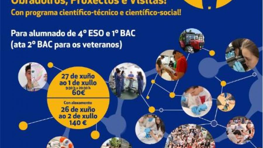 Cartaz do campus de verán Xuvenciencia Lugo 2016 Cartaz do campus de verán Xuvenciencia Lugo 2016