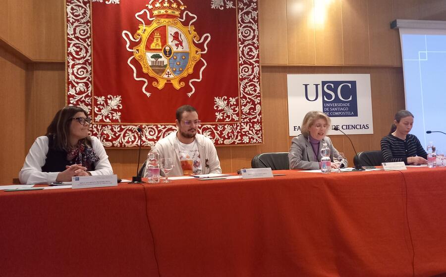 De esquerda a dereita, Ana Belén Traseira, Antonio Cagide, Asteria Luzardo e Patricia Regal De esquerda a dereita, Ana Belén Traseira, Antonio Cagide, Asteria Luzardo e Patricia Regal