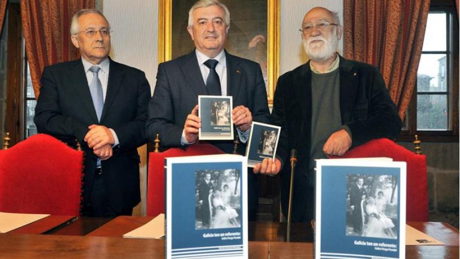 De esquerda a dereita, Xosé González, Juan Viaño e Ricardo Gurriarán (Foto: Santi Alvite) De esquerda a dereita, Xosé González, Juan Viaño e Ricardo Gurriarán (Foto: Santi Alvite)