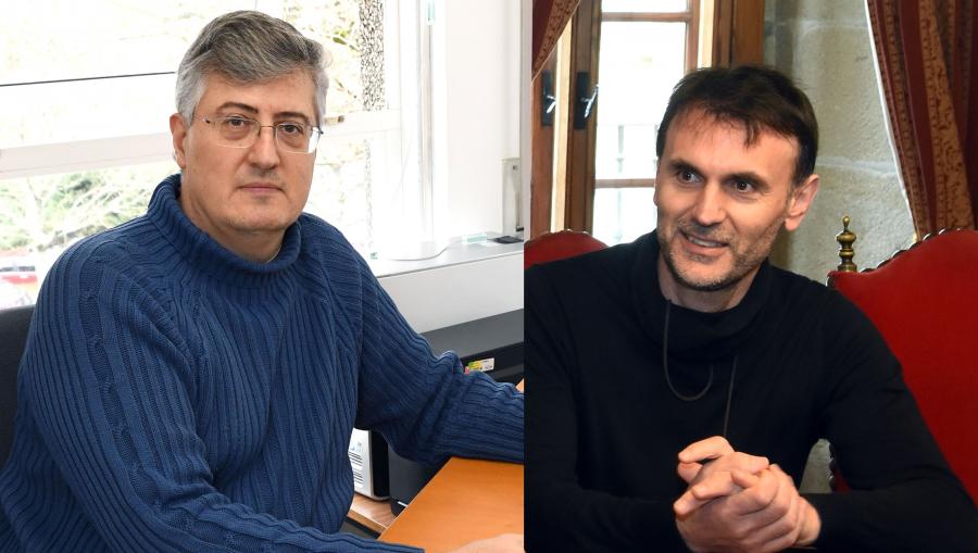 Alberto Pérez (esquerda) e Jorge Mira (dereita) son dous dos asinantes do artigo. FOTO: Santi Alvite Alberto Pérez (esquerda) e Jorge Mira (dereita) son dous dos asinantes do artigo. FOTO: Santi Alvite
