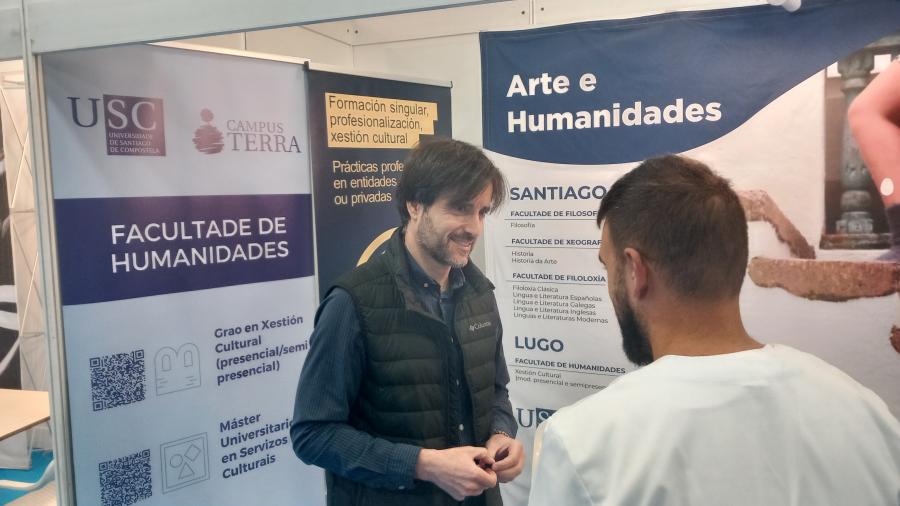 A USC na Feira de Educación, Formación e Emprego de Lugo A USC na Feira de Educación, Formación e Emprego de Lugo