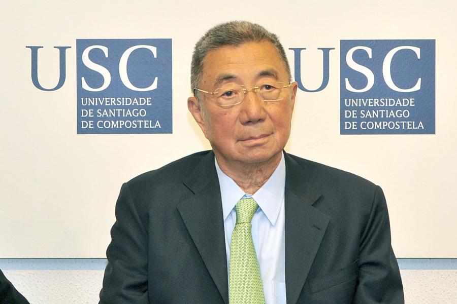 Samuel Chao Chung Ting en la rueda de prensa Samuel Chao Chung Ting en la rueda de prensa