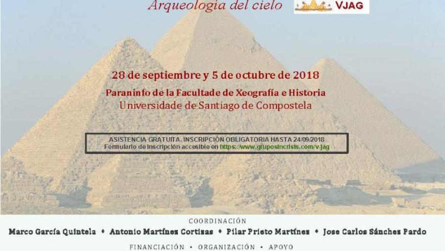 As V Xornadas de Arqueometría en Galicia dedícanse á arqueoloxía do ceo As V Xornadas de Arqueometría en Galicia dedícanse á arqueoloxía do ceo