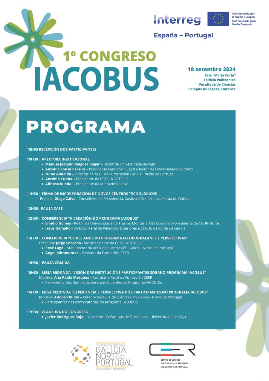 Programa do congreso Programa do congreso
