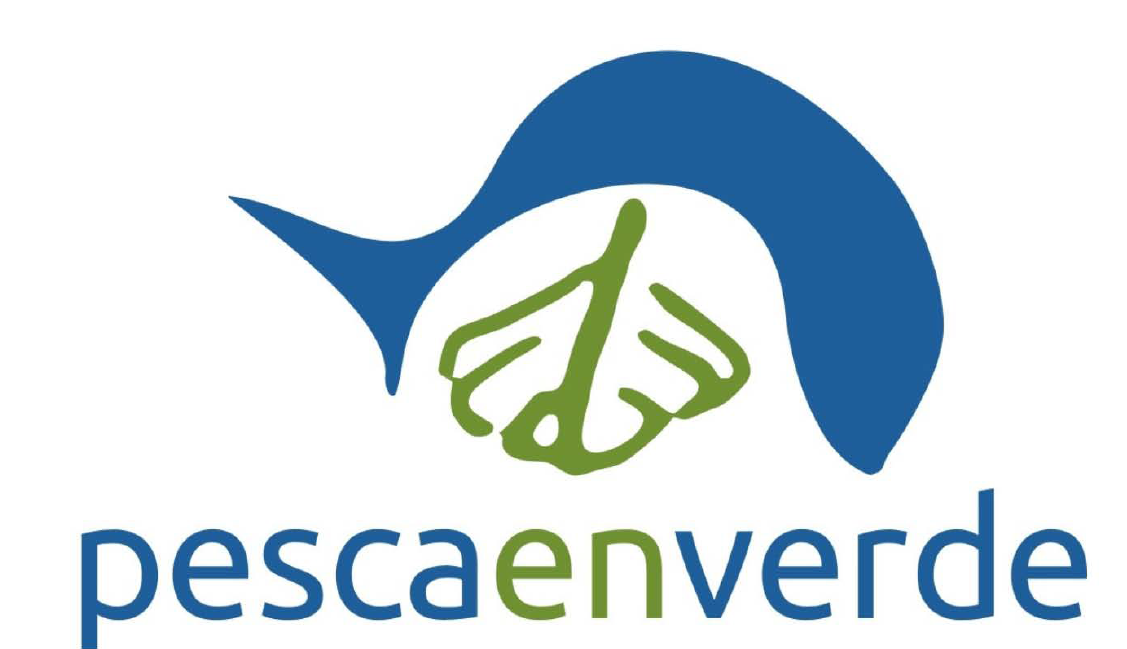 Pesca en verde (Green Fishing) logo.