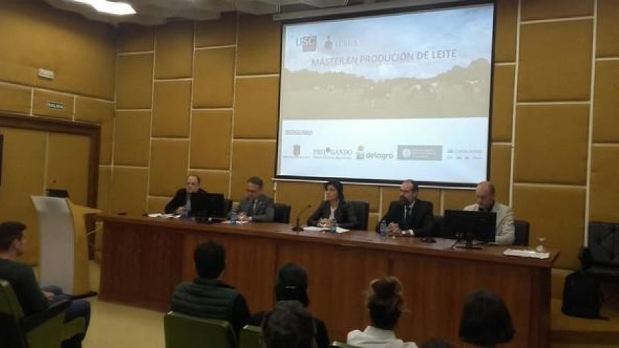 Acto de inauguración o máster en Produción de Leite da USC Acto de inauguración o máster en Produción de Leite da USC