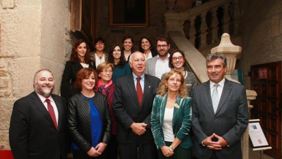 A entrega de premios celebrouse en San Xerome. Foto: Servimav-USC A entrega de premios celebrouse en San Xerome. Foto: Servimav-USC