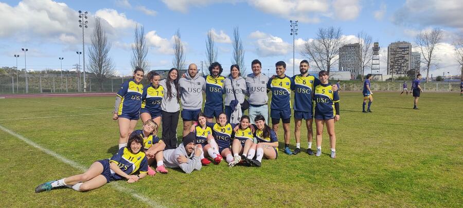 Equipos masculino e feminino de rugbi da USC Equipos masculino e feminino de rugbi da USC
