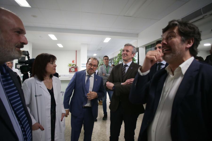 Fernández, Mora, López, Rueda, Arias e Ferreira, no Rof Codina Fernández, Mora, López, Rueda, Arias e Ferreira, no Rof Codina