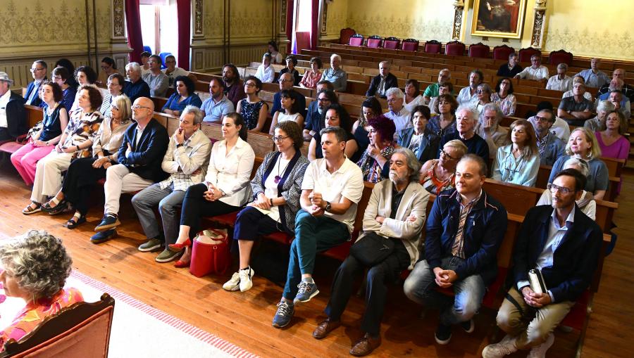 A entrega do premio desenvolveuse no Paraninfo. FOTO: Santi Alvite A entrega do premio desenvolveuse no Paraninfo. FOTO: Santi Alvite