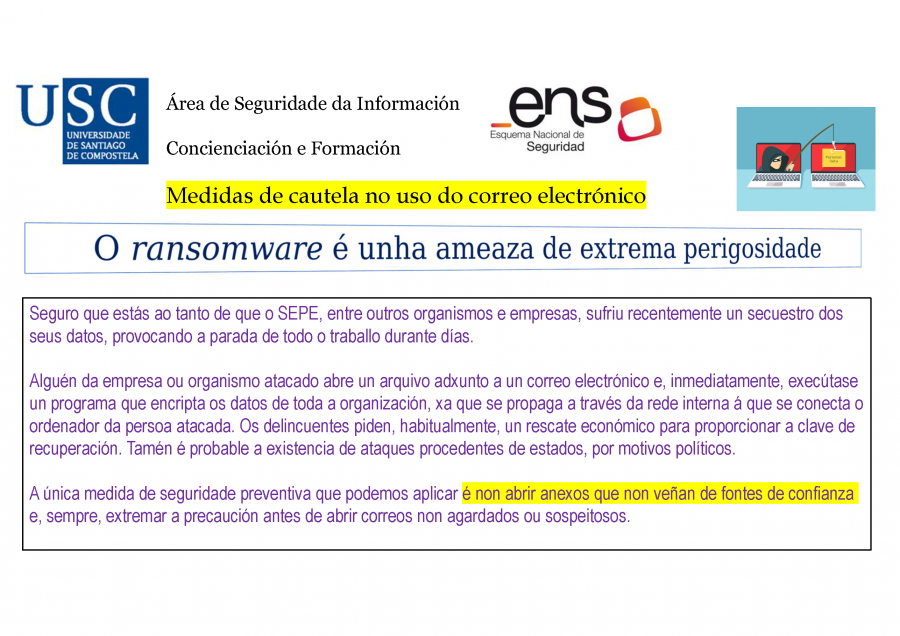 O perigo do secuestro de datos O perigo do secuestro de datos