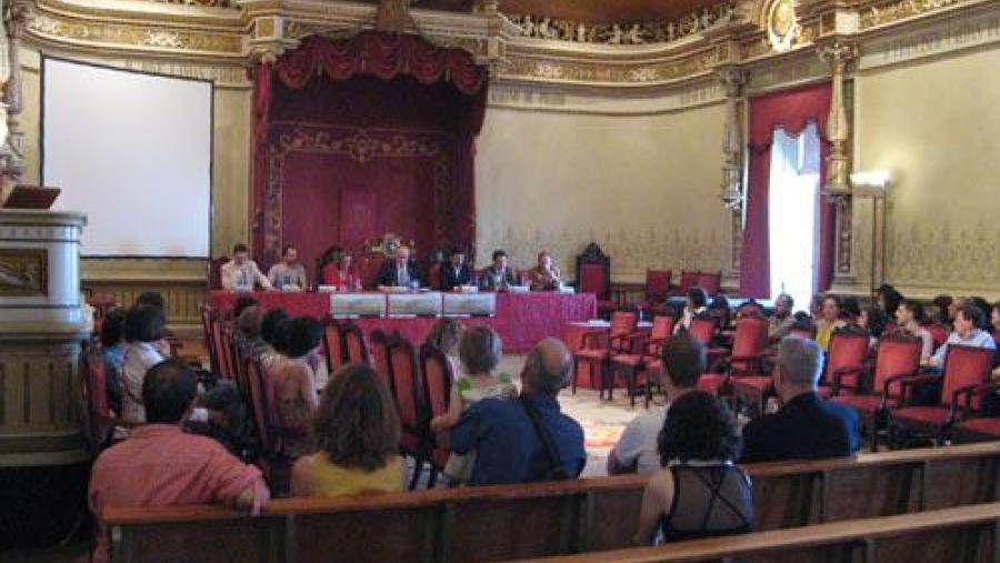 O Paraninfo da Universidade acolleu o acto de clausura do Máster O Paraninfo da Universidade acolleu o acto de clausura do Máster