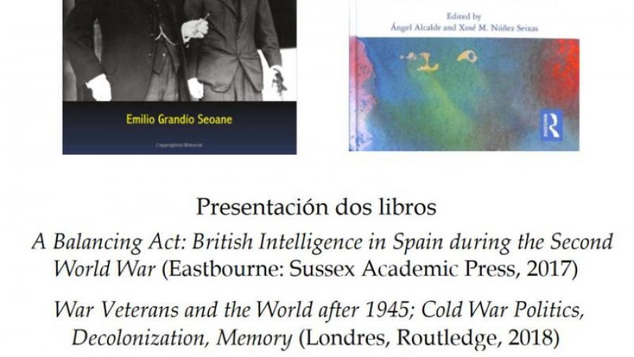 Presentación en Historia de dous volumes do grupo de investigación Hispona da USC Presentación en Historia de dous volumes do grupo de investigación Hispona da USC