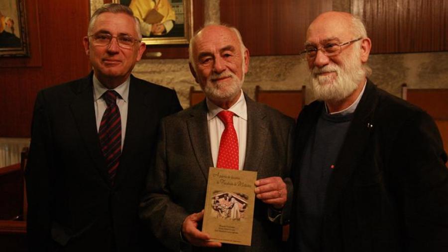 De esquerda a dereita, José Manuel García Iglesias, Xesús Otero e Ricardo Gurriarán (Foto: SERVIMAV-USC) De esquerda a dereita, José Manuel García Iglesias, Xesús Otero e Ricardo Gurriarán (Foto: SERVIMAV-USC)