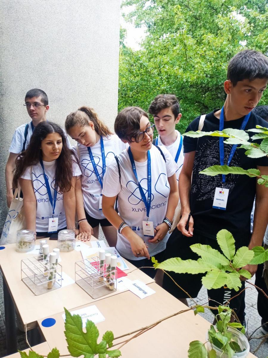 Participantes no XI Campus de Verán XuvenCiencia Participantes no XI Campus de Verán XuvenCiencia