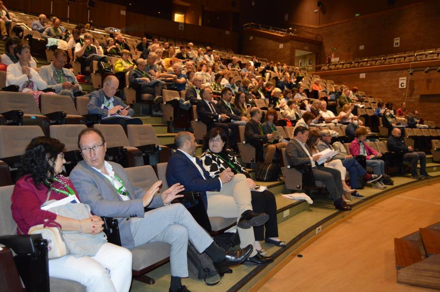 Participantes no congreso internacional sobre extensión rural, no auditorio de Veterinaria Participantes no congreso internacional sobre extensión rural, no auditorio de Veterinaria