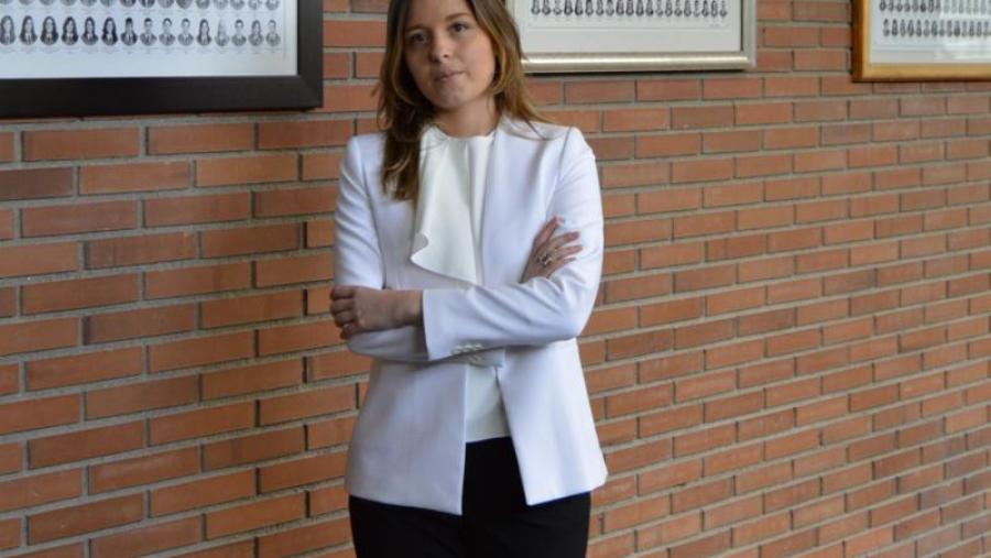 María Roel Sánchez, na Facultade de Veterinaria de Lugo María Roel Sánchez, na Facultade de Veterinaria de Lugo