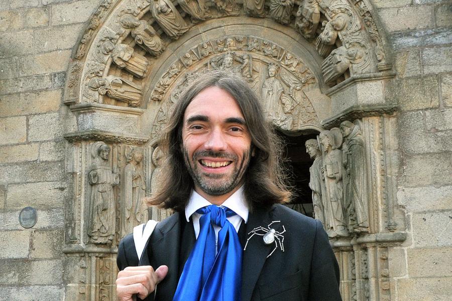 Cédric Villani ante el Colexio de San Xerome Cédric Villani ante el Colexio de San Xerome