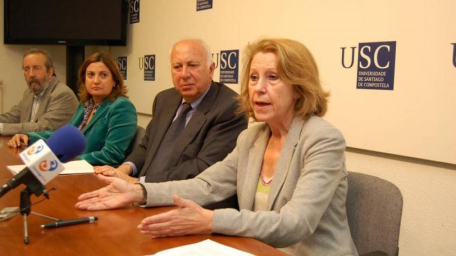 De esquerda a dereita, Ignacio Zarra, Eva Castro, Juan Casares e Montserrat Nogueira De esquerda a dereita, Ignacio Zarra, Eva Castro, Juan Casares e Montserrat Nogueira